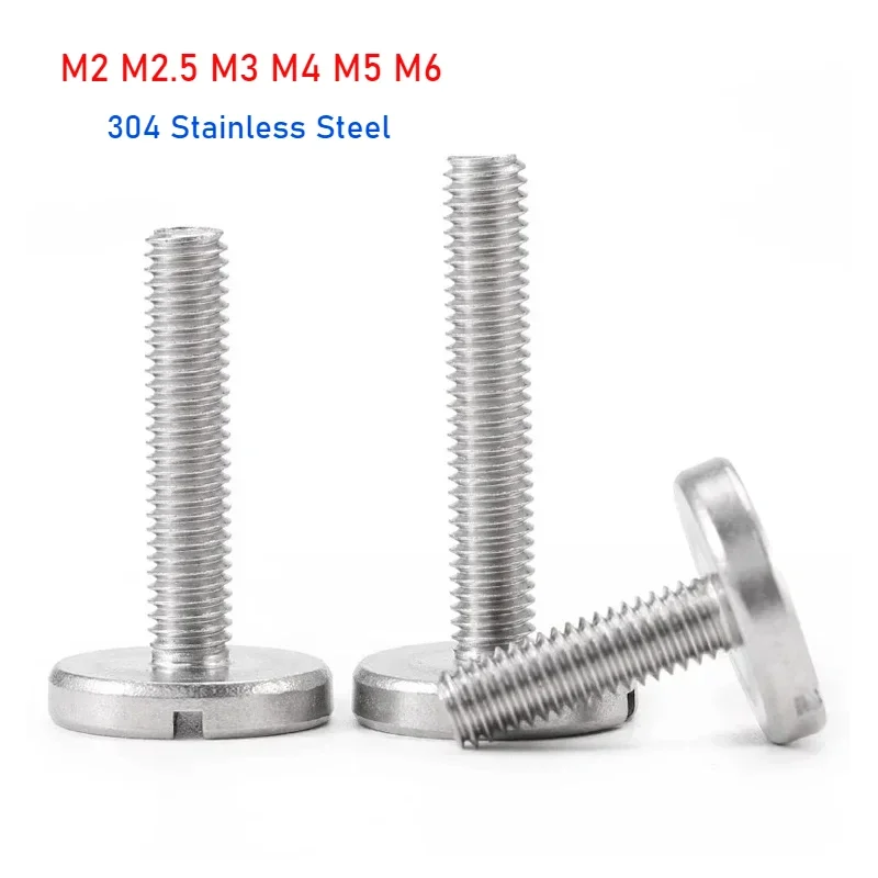 Болты из нержавеющей стали 304 однослойные с внутренней резьбой большие круглые