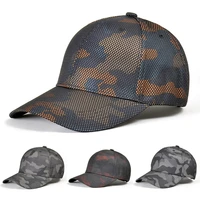 men tactical camouflage hat breathable hole print sun cap for women adjustable snapback hats casual basebanll hat trucker cap