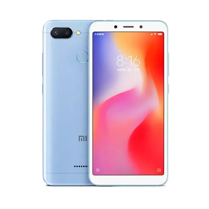 Смартфон Xiaomi Redmi 6 4 Гб + 64 ГБ Восьмиядерный Helio P22 аккумулятор 3000 мАч камера 12 МП Andriod