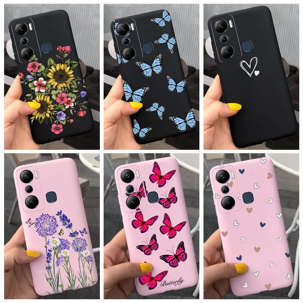 Чехол для Infinix Hot 20i X665C чехол 20 Play X6825 из жидкого силикона роскошный мягкий бампер