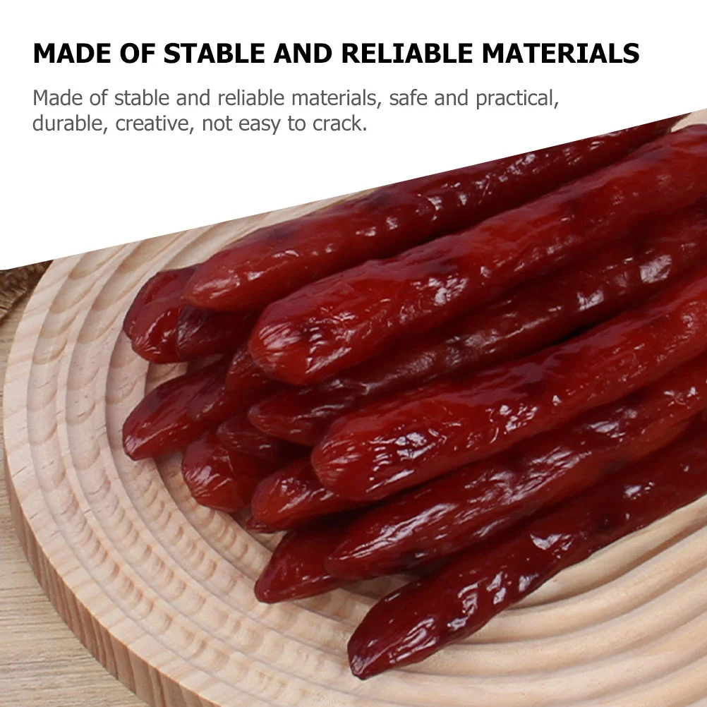 2 шт. искусственная имитация колбасы модель еды игрушка реквизит для фотосессии