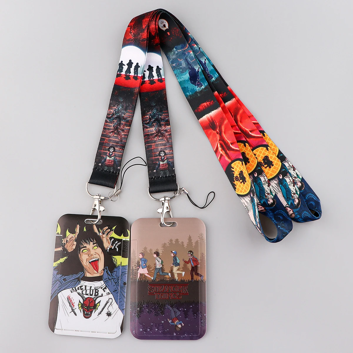 

Horror TV Show Lanyards keychain Cute Neck Strap Phone Buttons ID Card Holder Lanyard for Keys DIY Hanging Rope Lanyard