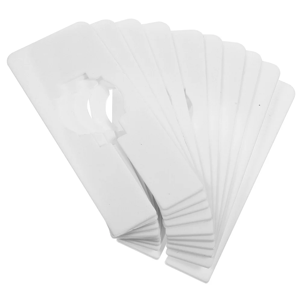 

30pcs Clothing Dividers Rectangular Clothing Rack Size Dividers Blank Hanger Separator