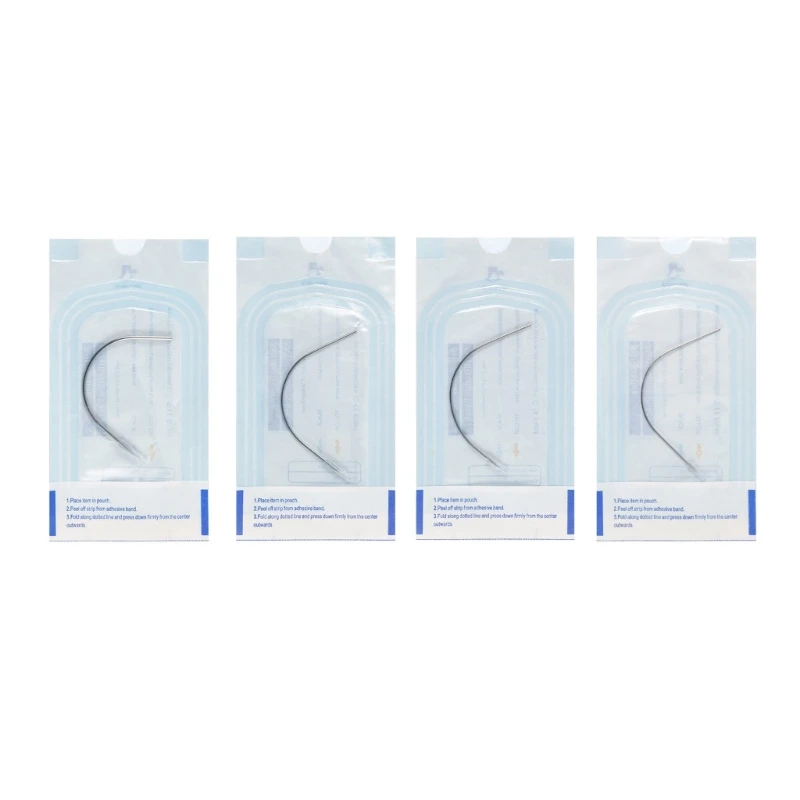 

Смешанная изогнутая одноразовая игла для пирсинга живота, уха, носа, козелка