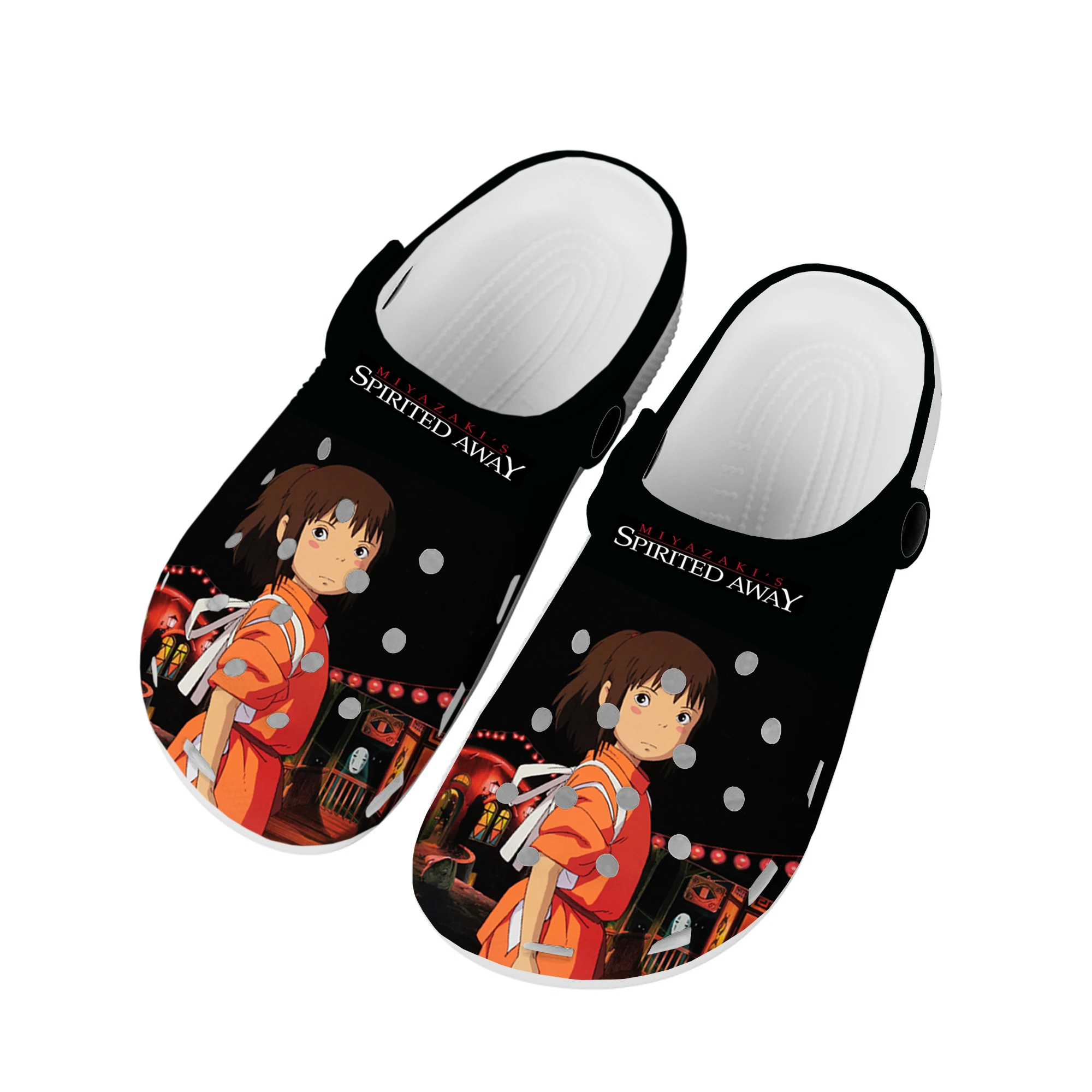 

Spirited Away Miyazaki Home Clogs Custom Water Shoes Mens Womens Teenager Shoe Garden Clog Beach Hole Slipper Casual Slippers