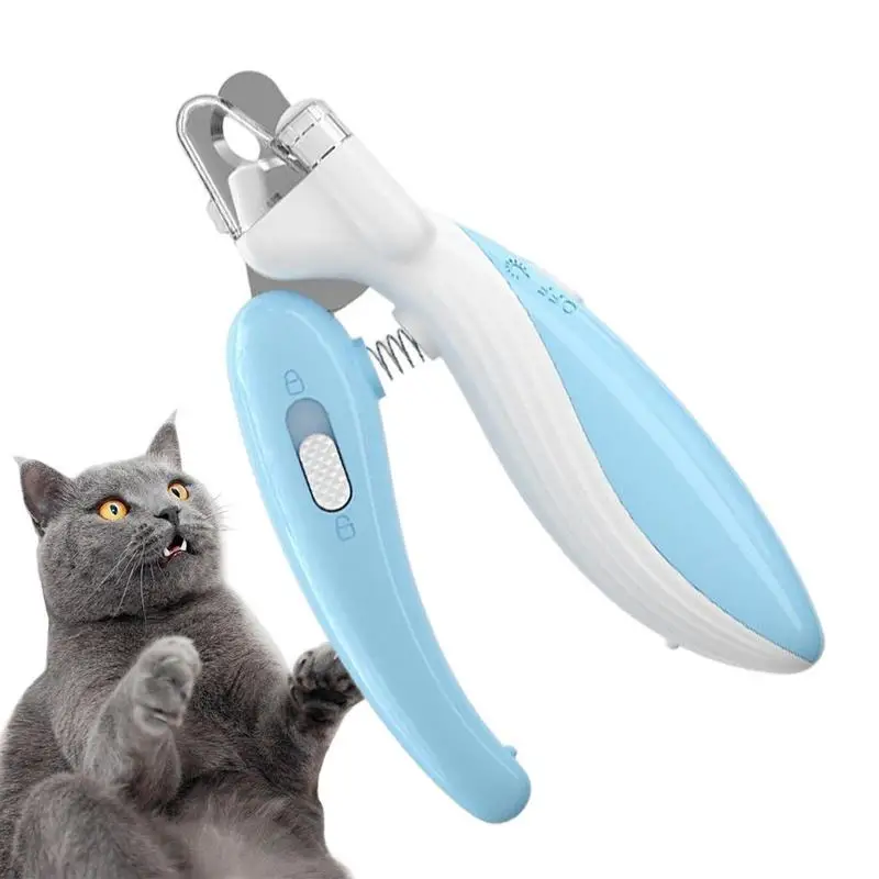 

Dog Nail Clippers Pet Nail Grooming Clippers With LED Light Cat Nail Trimmers For Dogs Cats Puppies Kittens Birds Hedgehogs