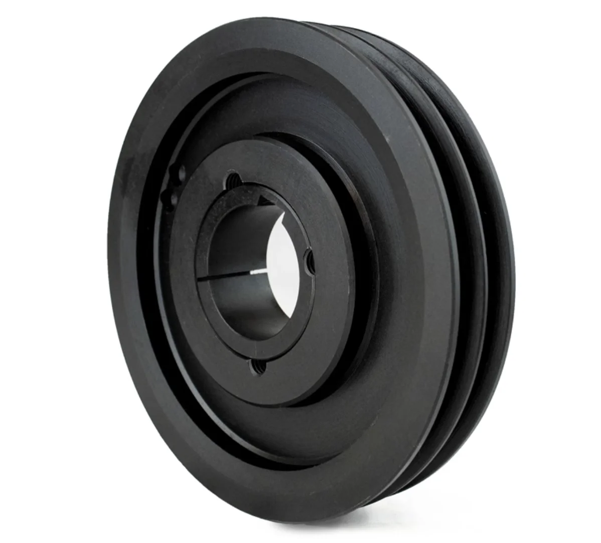 

OD:71mm SPZ71-02 European Standard Cone Sleeve Two Groove Motor Pulley Cast Iron V-belt Pulley 1108 Cone Sleeve