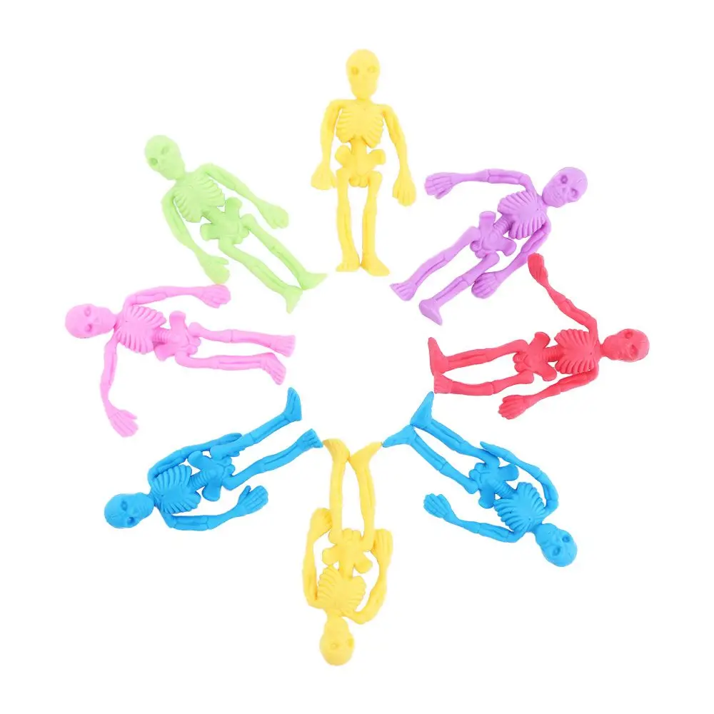 

Stretchy Toys Pinata Filler Kids Toys Party Favors Anti-stress Toys Stretchy Skeleton Halloween Skeletons Skeleton Toys