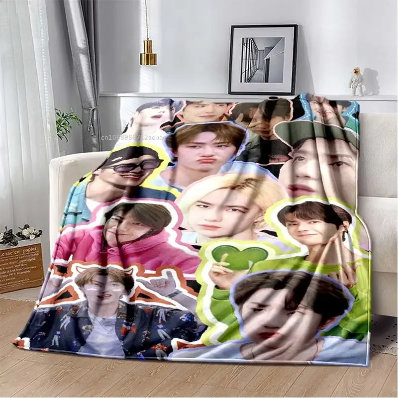 Фланелевое одеяло YiBo Wang китайское певичное покрывало для дивана Lan Zhan