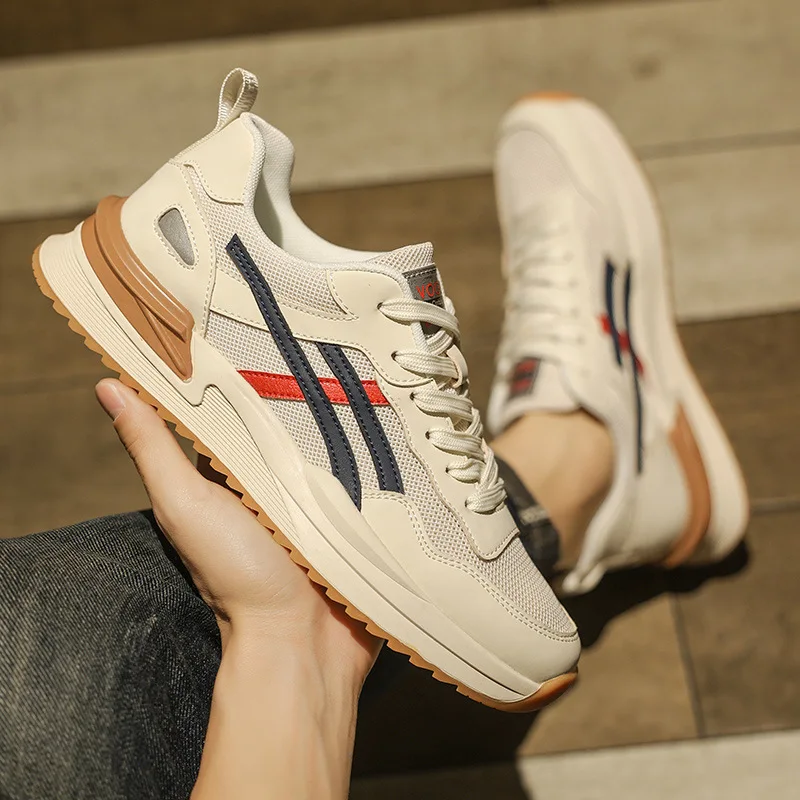 Повседневная мужская обувь модные мужские кроссовки износостойкая спортивная