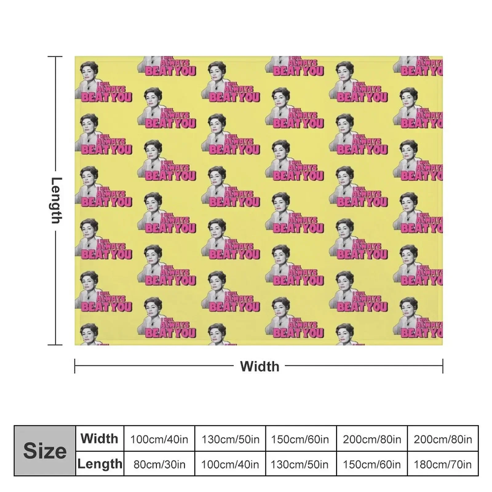 Mommie Dearest Faye Dunaway — Джоан Кроуфорд.. Цитата фильма с принтом Плед Диваны Полярные