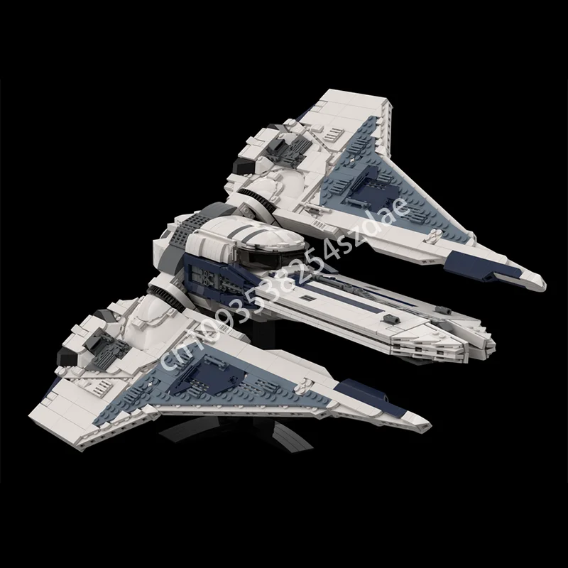 2019 шт. Moc Star Battle UCS Bo-Katan Kom'rk-класс модель строительные блоки кирпичи Diy сборка