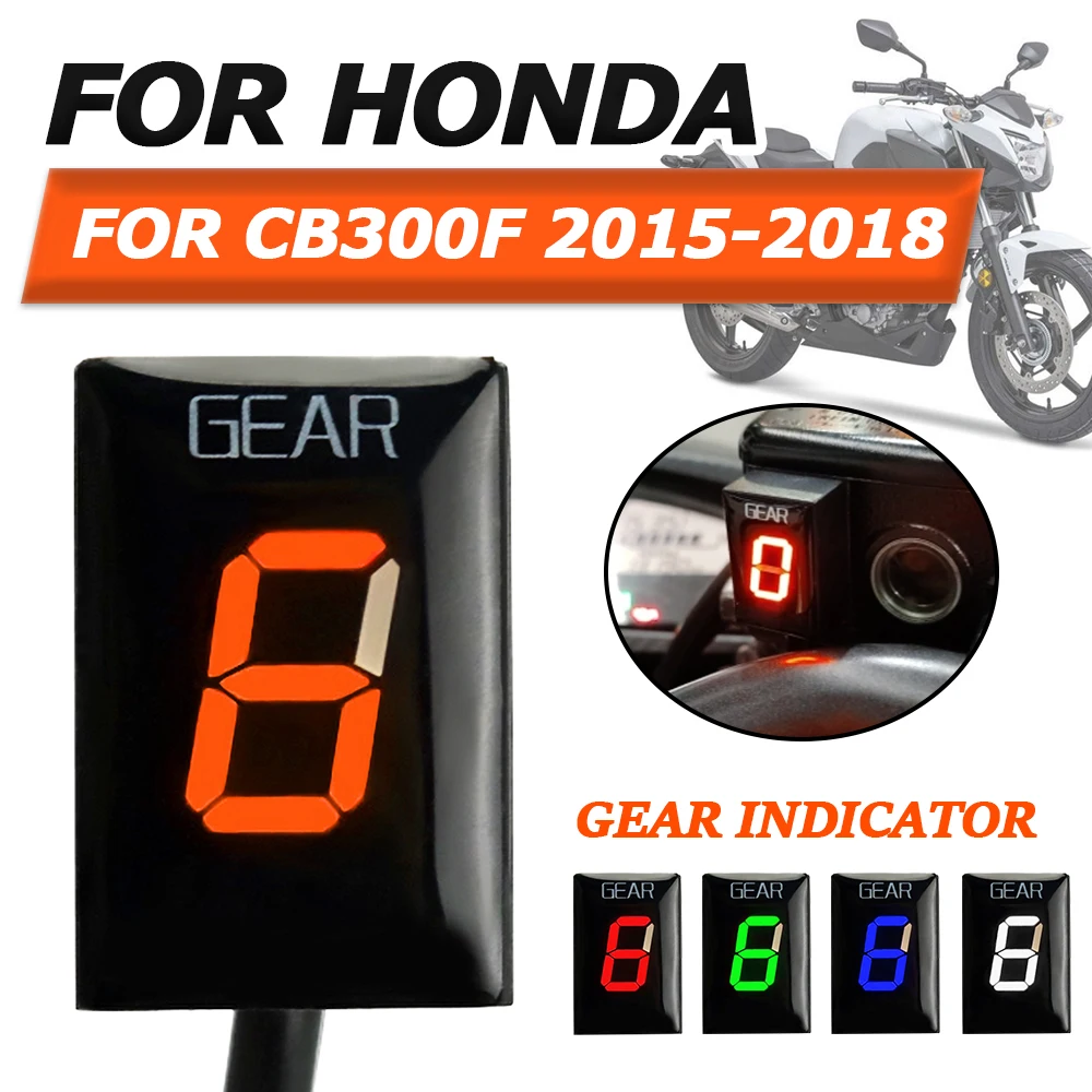 

For Honda CB300F CB 300 F CB 300F CB300 F 2017 2018 Motorcycle Accessories Gear Indicator Ecu Mount Speed Gear Display Meter
