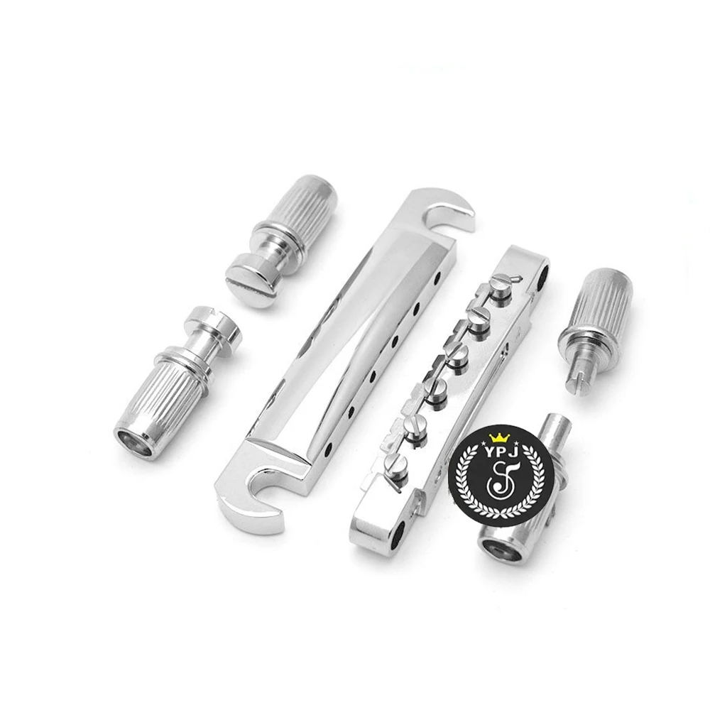 1 комплект для гитары Les Paul Gibson Epiphone Tune O Matic цвет черный седло моста задняя часть