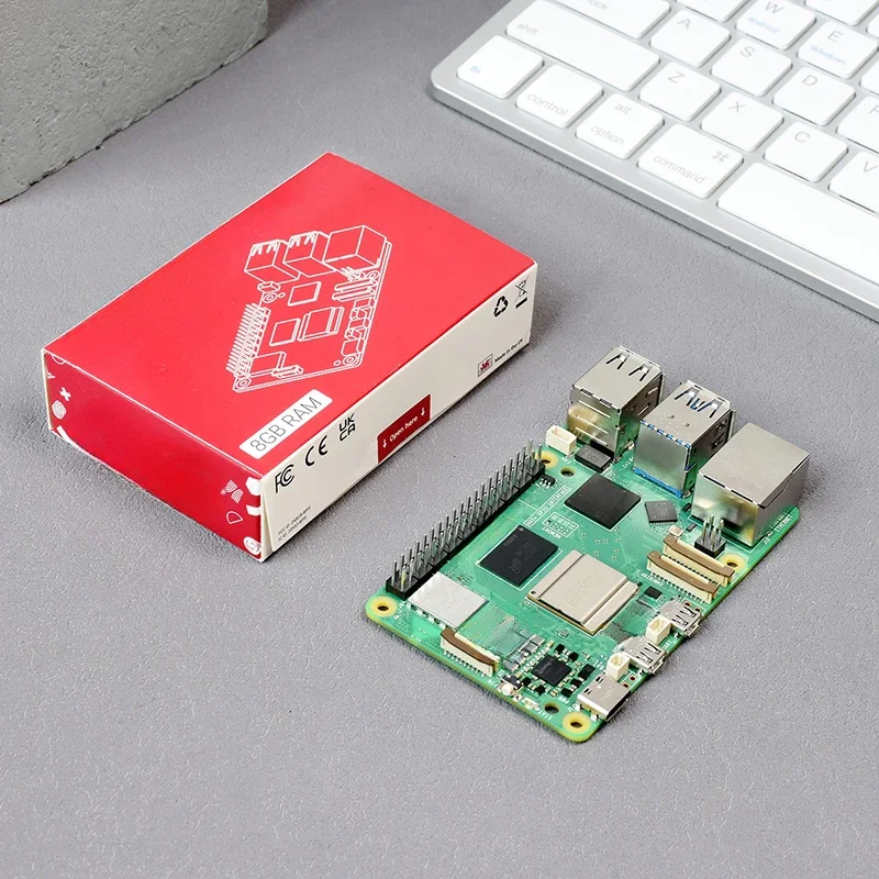 Для 5 Raspberry Pi 5-го поколения 2/4 ГБ/8 ГБ BCM2712 Новое издание комплекта опционально