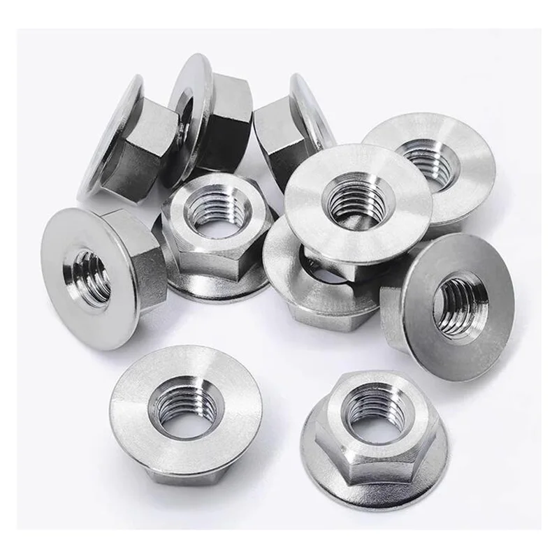 

Титановые фланцевые гайки M5 M6 M7 M8 M10 M12 M14 M16 M18 M20