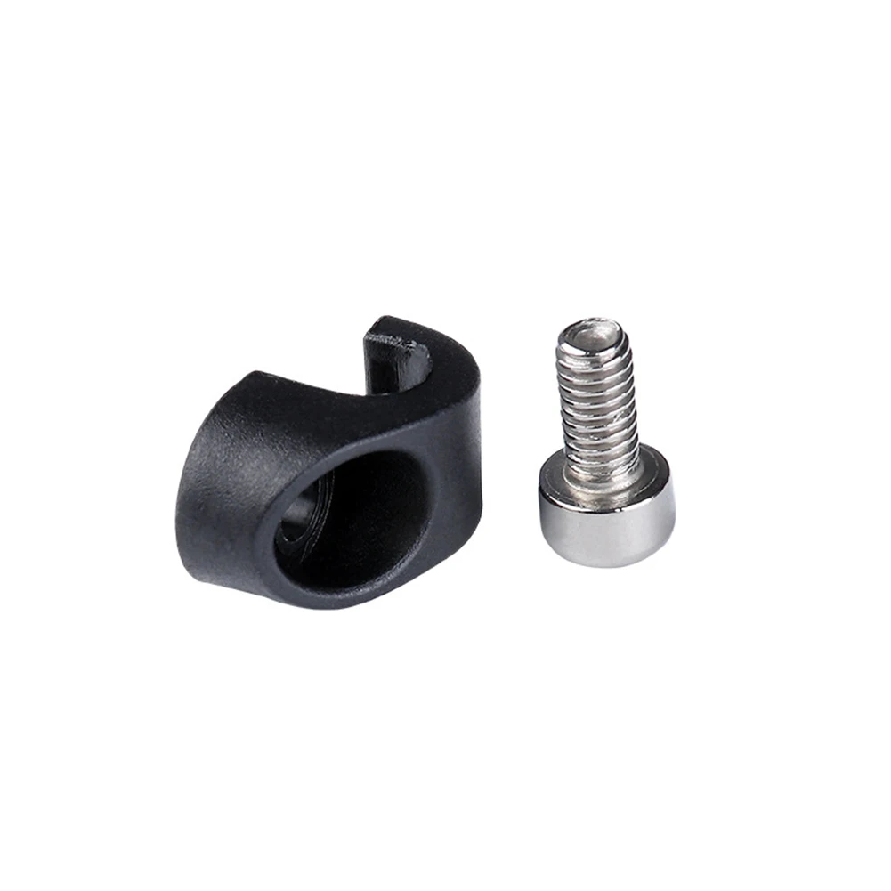 

Bike Brake Hose Guide ABS+Steel Bicycle 2Pcs C-Sharp Cable Hose Clamp Guide Adapter Housing Buckle Part Replacement