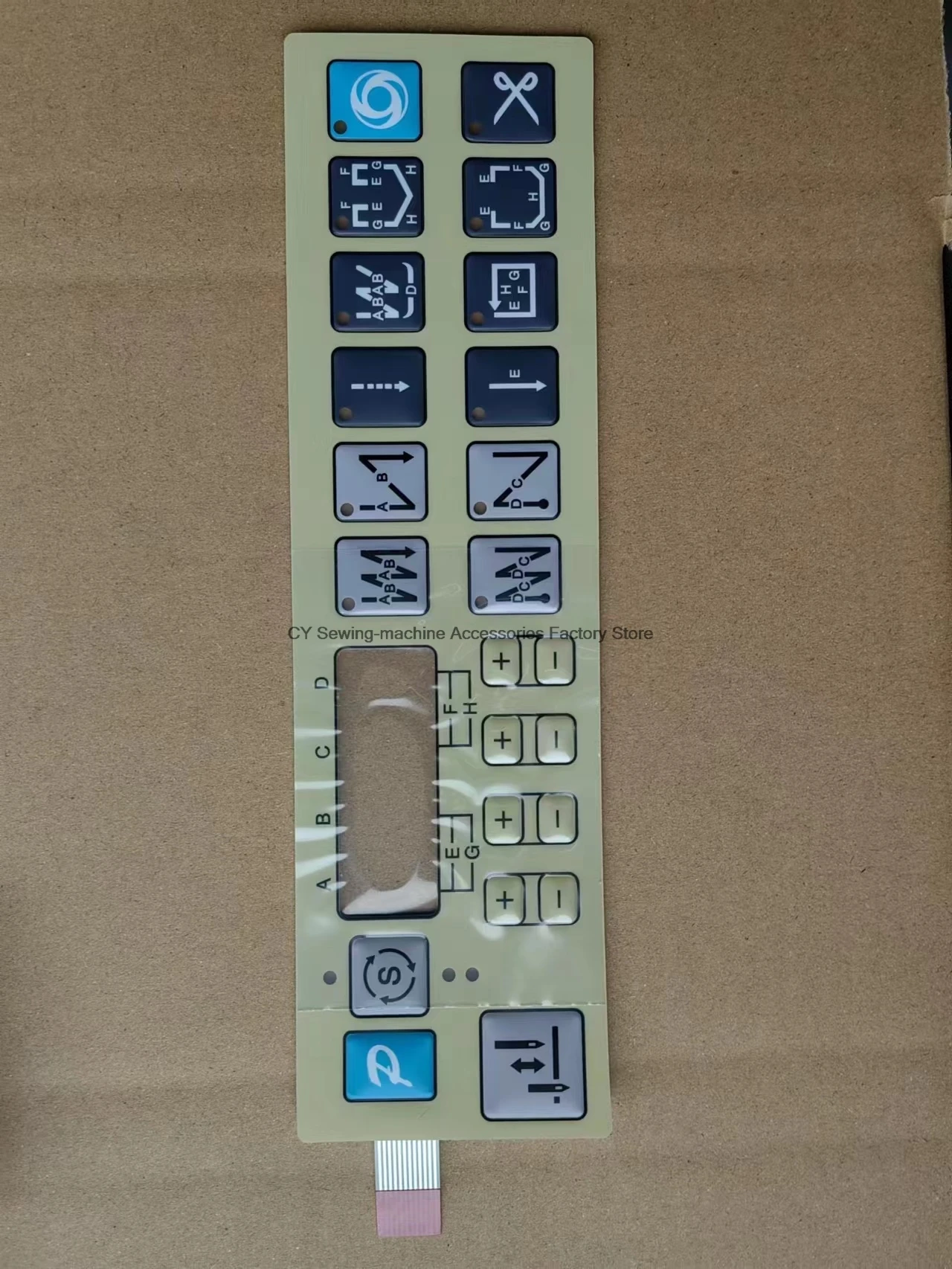 1 шт. новая панель управления кнопка бумажная наклейка пленка для ключей мембрана