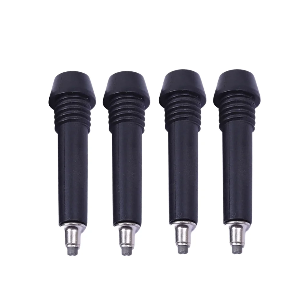 

4pcs Carbon Tungsten Steel Trekking Pole Tips Walking Sticks Tip Climbing Rod Tip Spare Parts for Trekking Poles Hiking Gear
