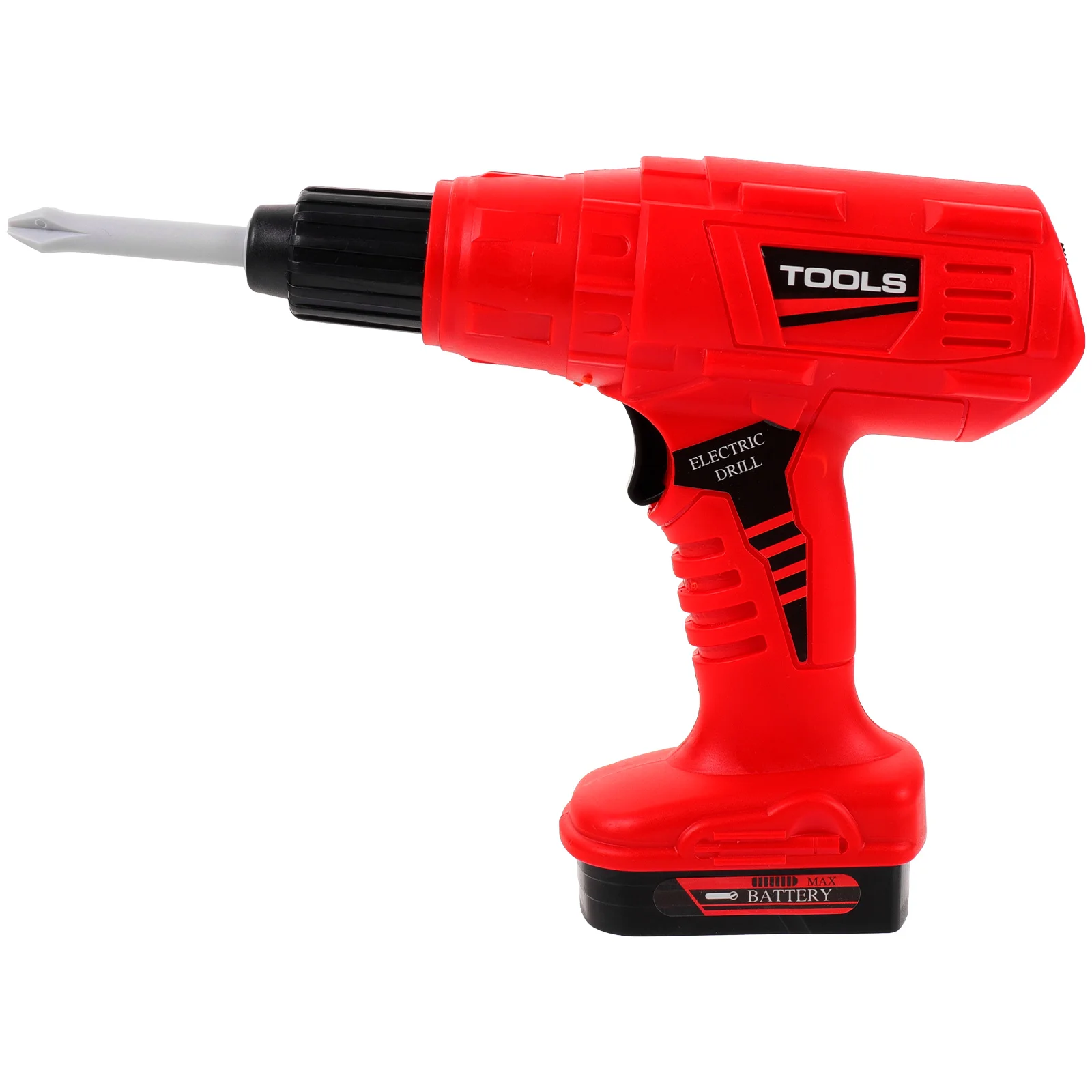 

Electric Drill Toy Toddler Kids Supply Plastic Toolbox Children Interesting Plaything Accessory Playthings Portable Repair