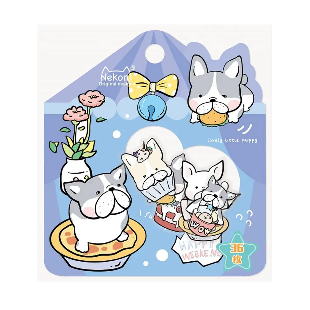 

Decoration Adorable Cartoon Girl Diary Note Handbook Stationery Stickers Student Stationery