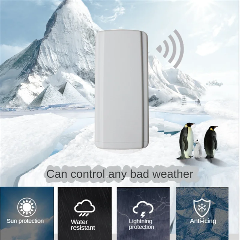 2 шт. беспроводной Wi-Fi мост открытый CPE маршрутизатор 5 8 ГГц 450 Мбит/с Repetidor