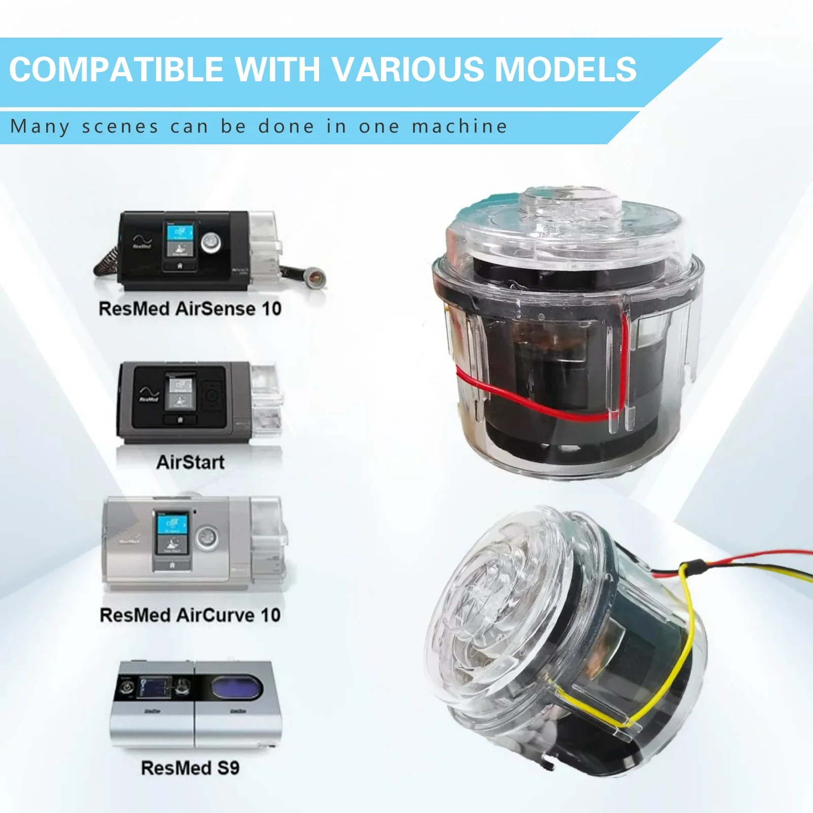 Насос двигателя воздуходувки для CPAP совместимый с Airsense 10 &amp S9/S10 серьезный
