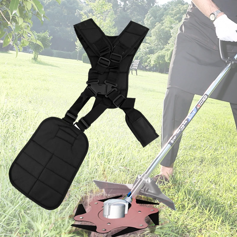 

New Garden Lawn Mower Universal Shoulder Strap Luxury Strap Side-mounted Mower Belt Strimmer Trimmer Garden Lawn Black Belt