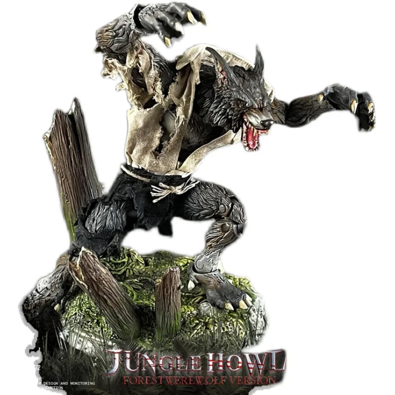

Экшн-фигурки COOMODEL X OUZHIXIANG 1/12 PM002 Palmtop Monsters - Jungle Howl (версия Forest Werewolf Deluxe), модель 6 дюймов, игрушка