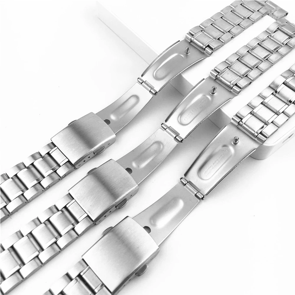Ремешок из нержавеющей стали для наручных часов деловой Браслет Samsung/Huawei/Seiko