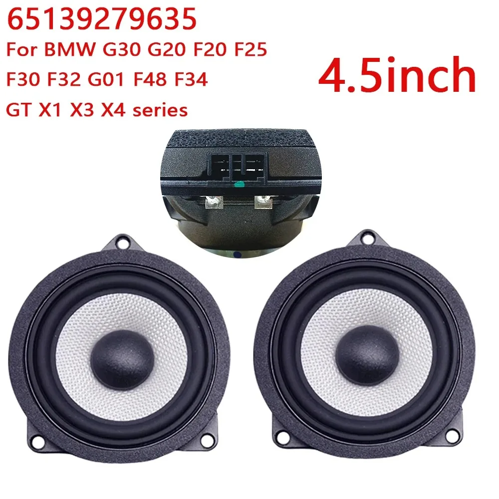 

Автомобильная дверная панель, среднечастотный динамик 4,5 дюйма для BMW F30 G30 G20 F20 F25 F32 G01 F48 F34 GT X1 X3 X4 Serie Audio среднего диапазона автомобиля