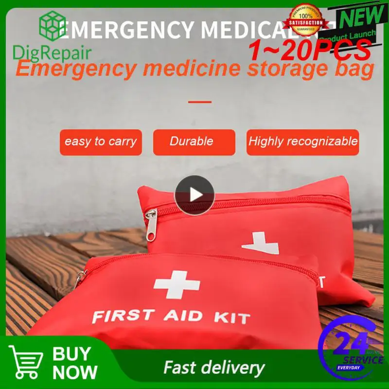 

1-20 шт., водонепроницаемый мини-набор для первой помощи