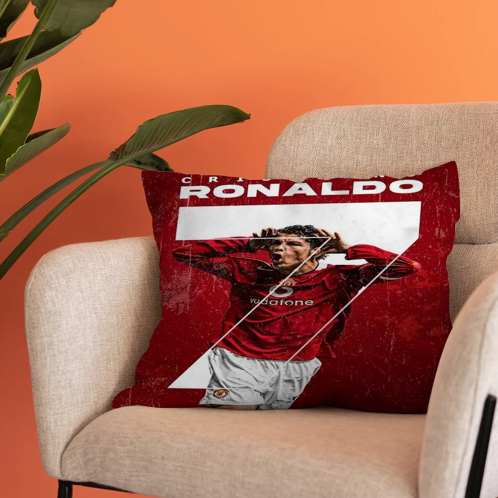 Португалия Супер Футбольная Звезда CR7 Криштиану Роналду Наволочка Toon Подарочный