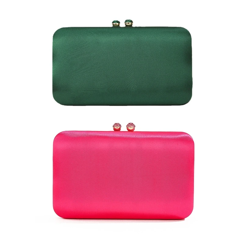 

Classy Evening Bag Rhinestone Crossbody Bag Messenger Bag for Wedding Prom