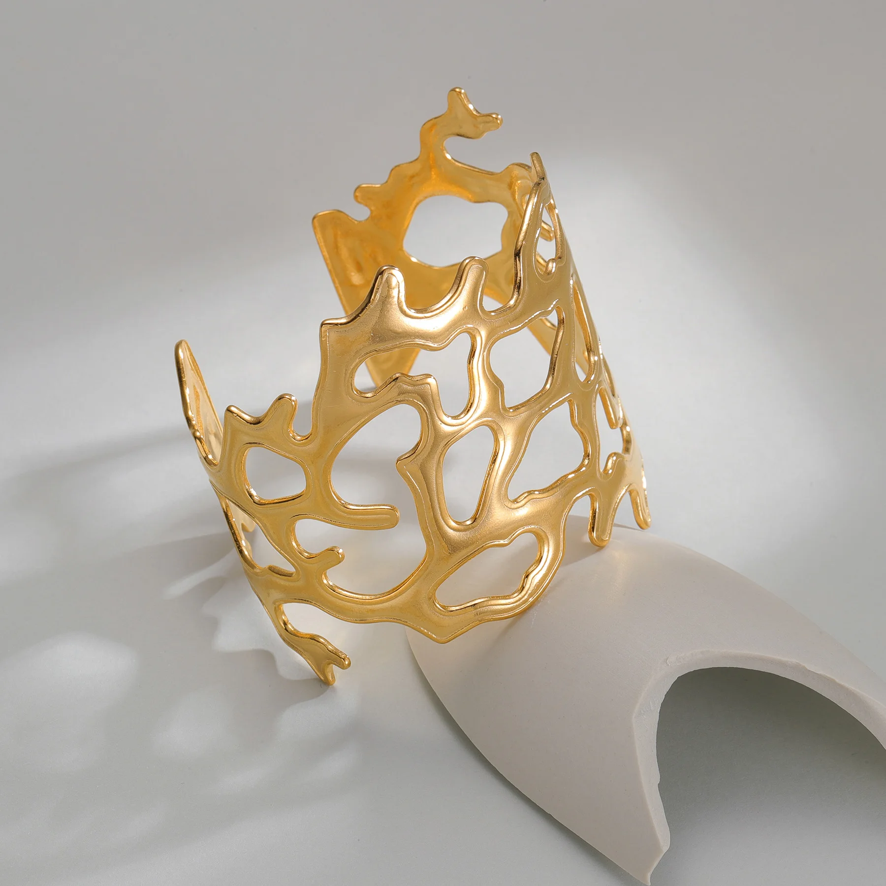 Freeteem преувеличенные массивные ветки из нержавеющей стали широкие