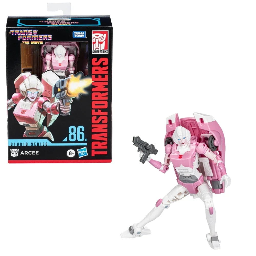 TAKARA TOMY Transformers Toys Studio Series The Movie Deluxe Class SS86-16 Arcee 4 5-дюймовая фигурка для мальчиков и