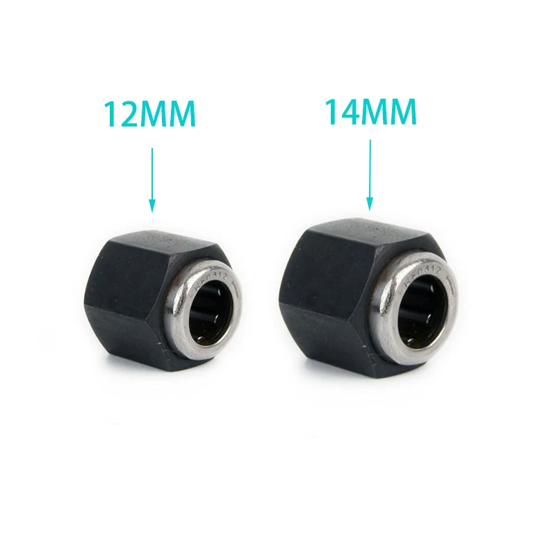 1pc R025 One Way Bearing Outside Diameter 12mm or 14mm Hex Nut for VX 28 21 18 16 Nitro Engine RC 1/10 HSP RC Model Car 94188