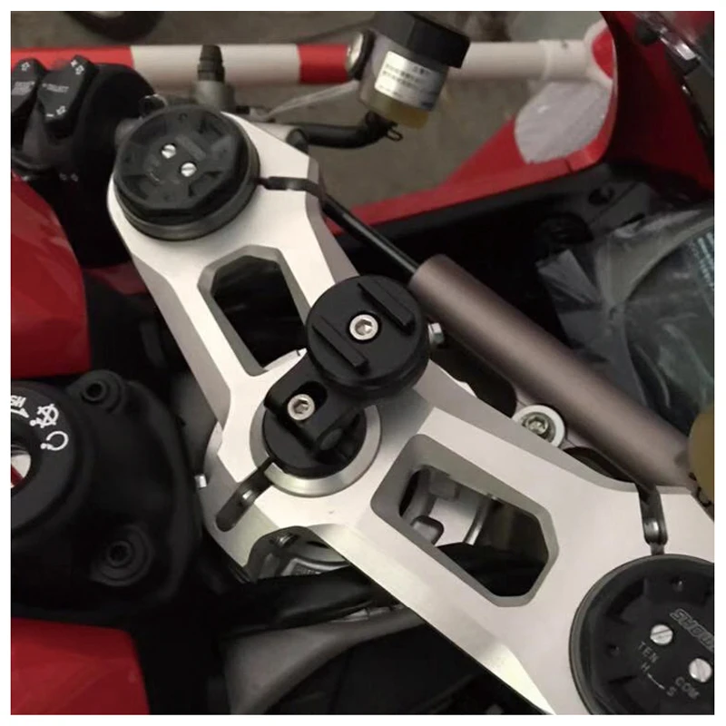 Ceny Motocykl Wspornik Do Uchwytu Telefonu Telefony Komórkowe Uchwyt Z Walizką Nawigacja GPS Moto Racing Smartphon Stojak Do Ducati V4 V4S BMW