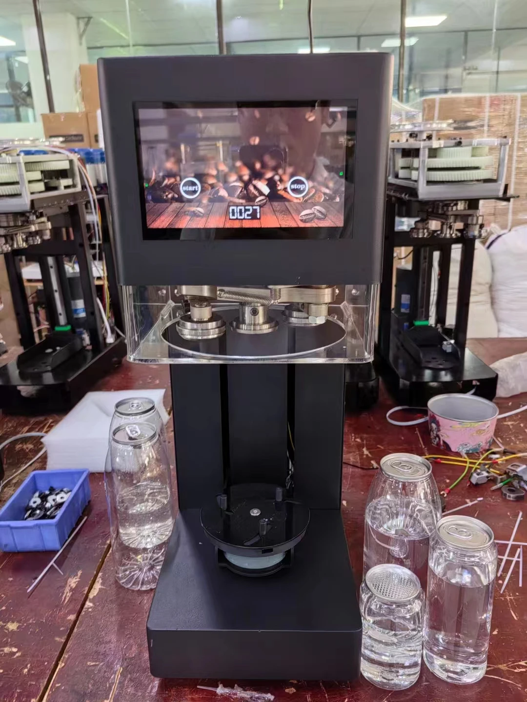 

Автоматическая машина для запайки банок VAN MALONE 220V