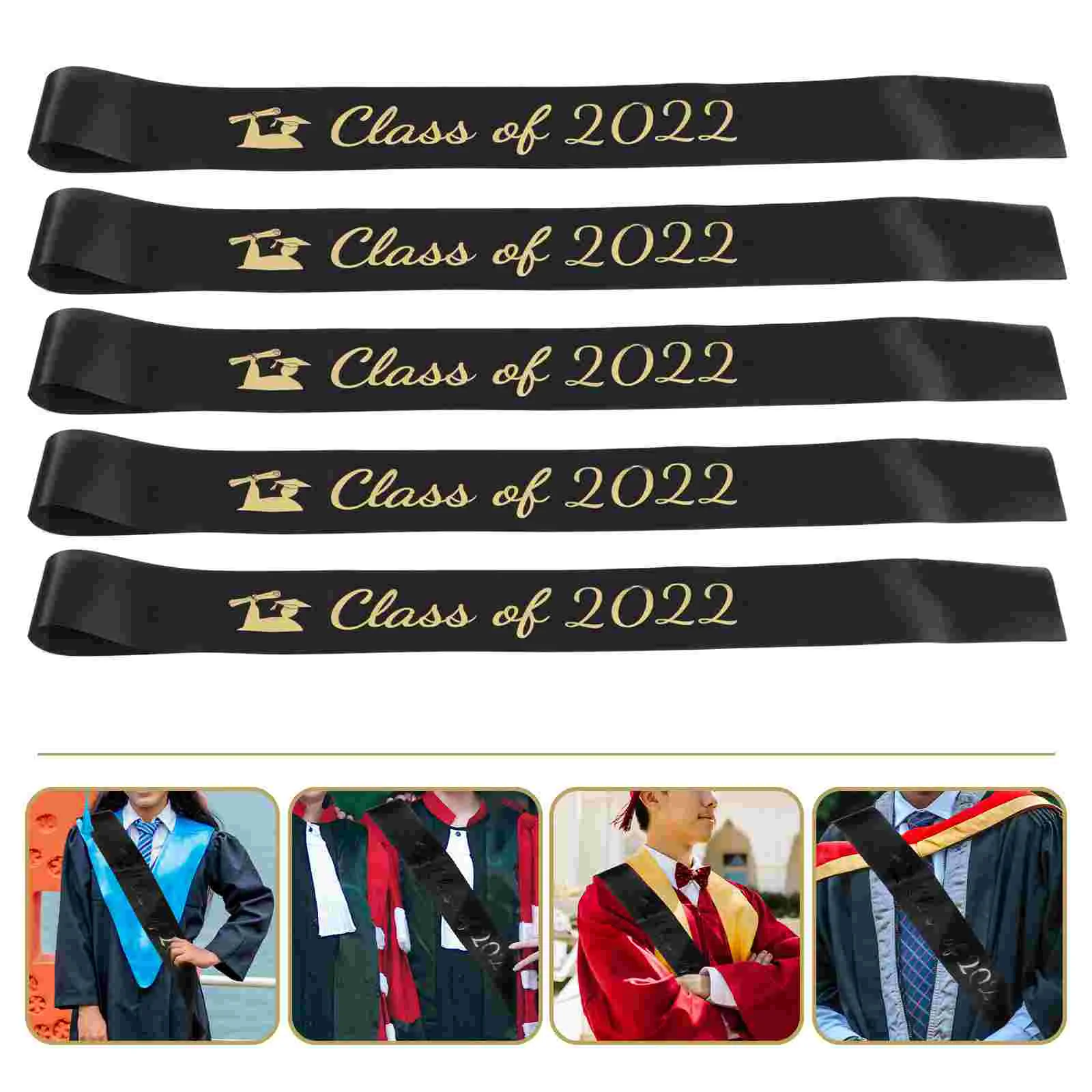 

Graduation Sash Party Grad Classsashes Supplies Graduate Favors Stole Decorations Congrats Gifts Cheerleaderdecor Girls Bachelor
