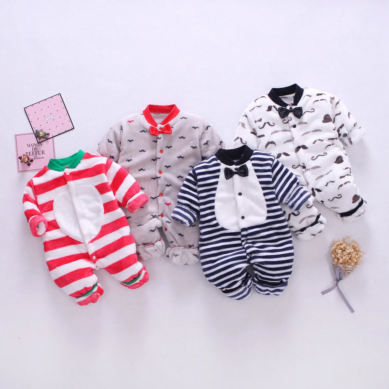

Unisex Baby Romper Carton Printed Long Sleeve Romper Cotton Jumpsuits for Newborn Baby Boy Clothes One-Piece Outfit Baby Stuff