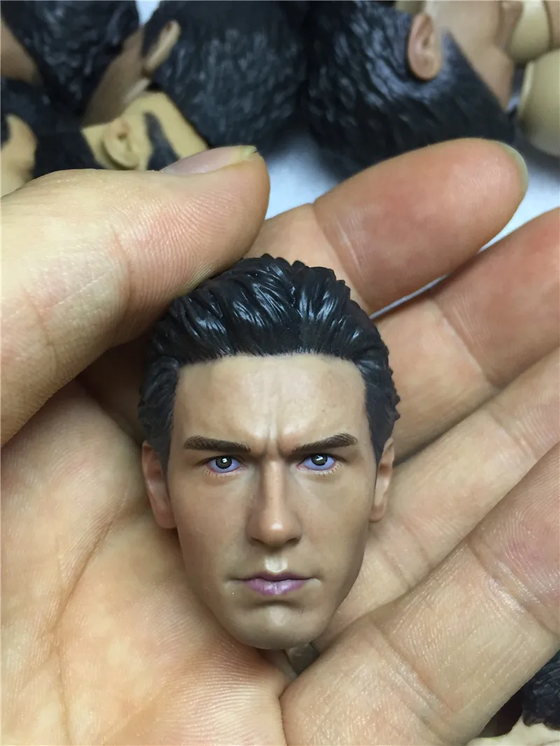 

1/6 Male Soldier American Hard Guy James Franco Head Sculpture Model Accessories Fit 12'' Action Figures Body In Stock