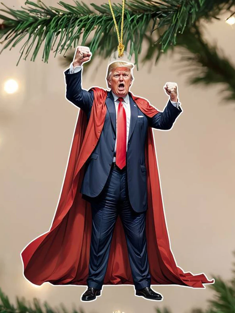 Акриловый забавный орнамент Дональда Трампа Трамп Америка президентские выборы