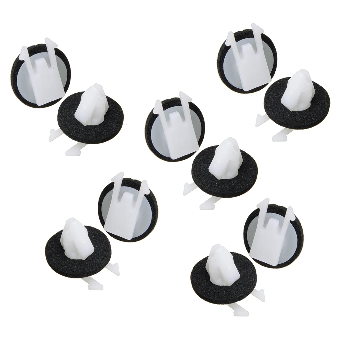 

50pcs/Set 11611375 Car Front Rear Left Right Moulding Clips Retainer Rivet Screw Plastic Fit for Cadillac Chevrolet GMC