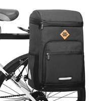 bicycle rear shelf bag backpack large capacity insulation layer sports multi function pannier travel city bag