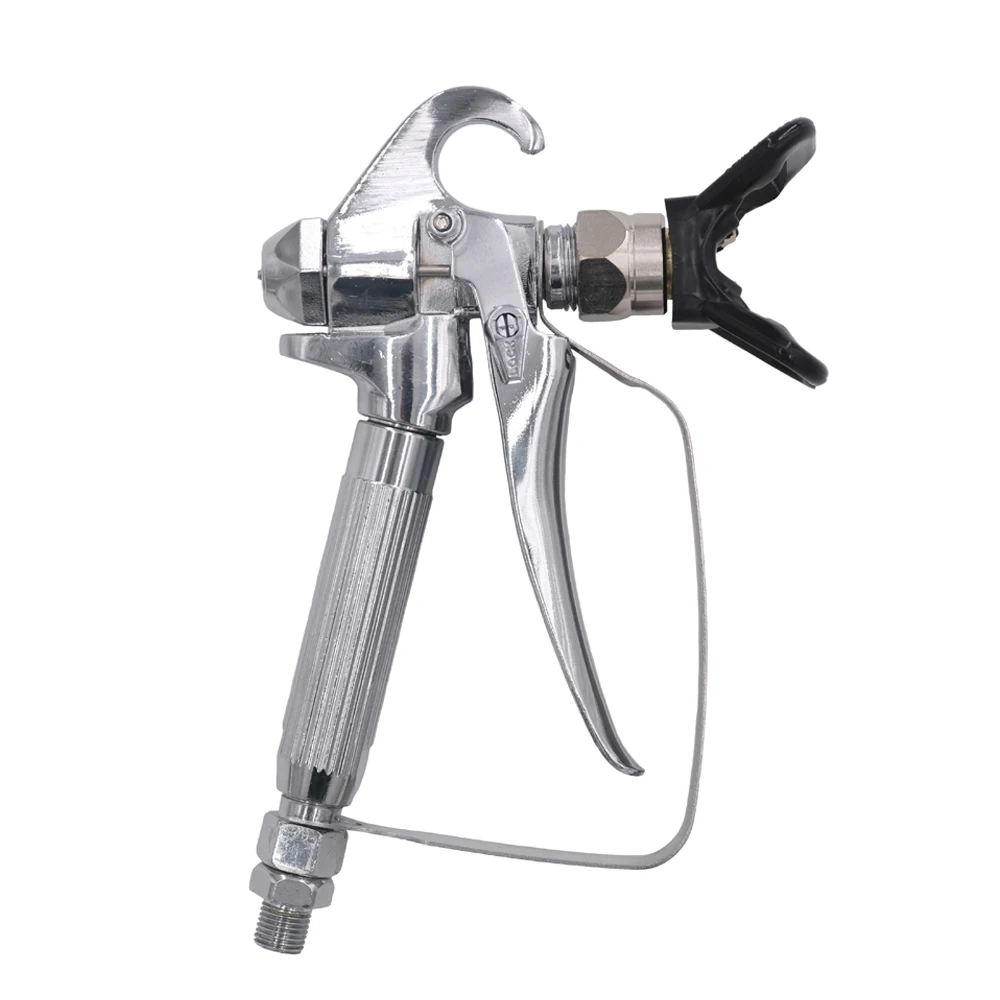 Профессиональный безвоздушный краскопульт распылитель краски используется в