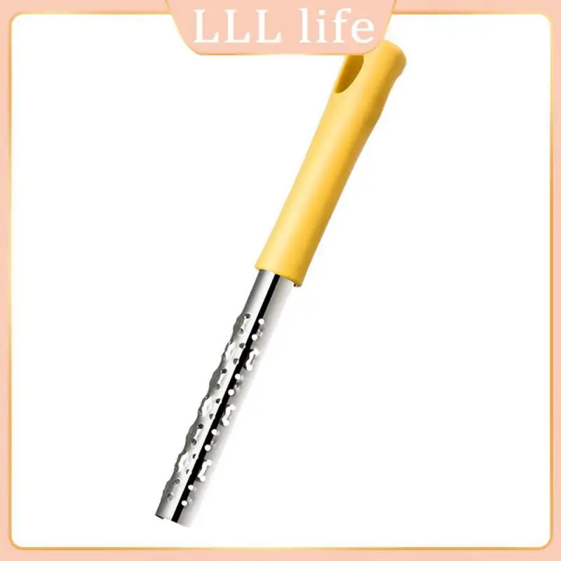 

Modern Minimalist Garlic Planer 18.5cm Ginger Grinding Stick Quickly Ground Kitchen Garlic Grinder Grinder Ginger Mashed Yellow