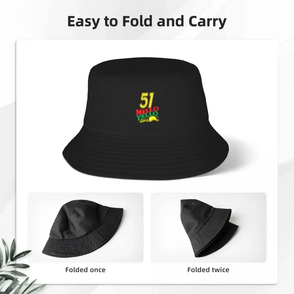 Фото 2026 51 Mello Yello Cole Trickle Days of Thunder Bucket Hat для пляжных прогулок, большой размер, в стиле вестерн, для гольфа, мужская и женская №3