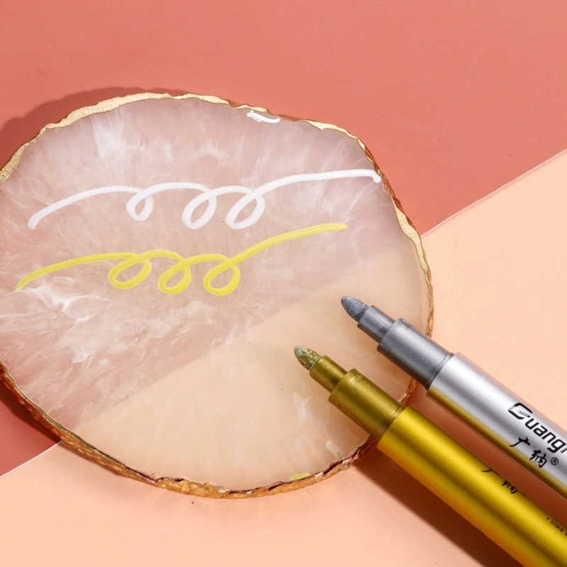 

1/2/6 Pieces Acrylic Paint Marker for Drawing Pen Resin Mold Making Jewellery