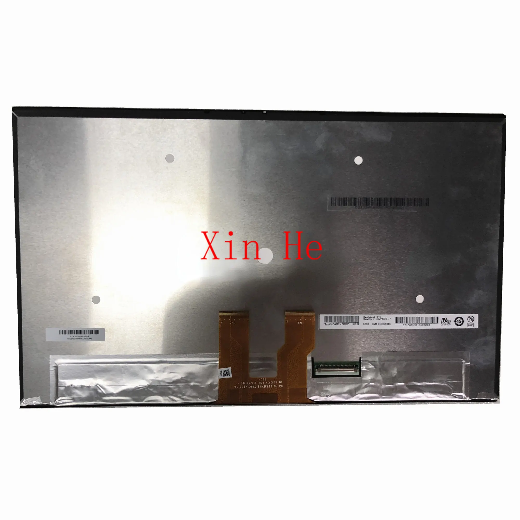 

B133ZAN02.A 13.3'' Laptop LCD LED Touch Screen Digitizer Assembly for HP P/N: L63533-440 03HD-L133FH43-TFPC1-103-14